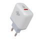 Зарядка для телефона LP 45W (Type-C+USB) QC + кабель (Type-C to Type-C) 45WCH LP30321, 1/2 - Polygon Center