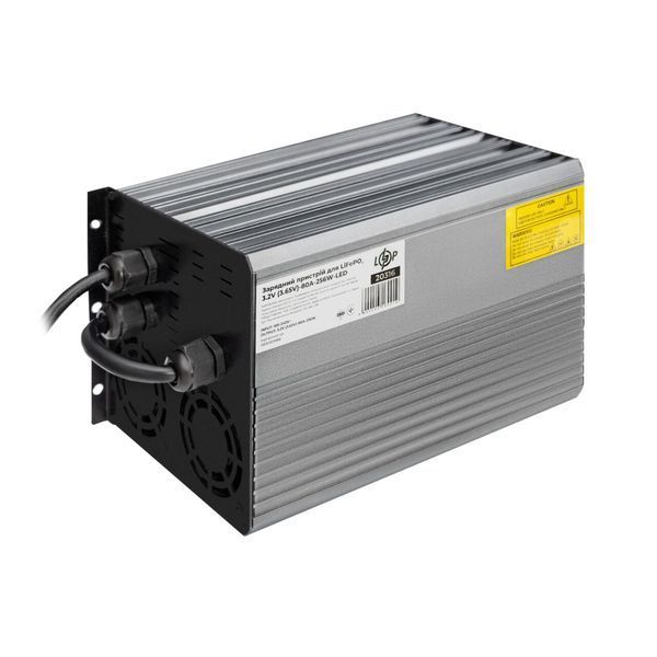 Зарядний пристрій для LiFePO4 комірок 3.2V (3.65V)-80A-256W-LED LP20316 - постачальник електрообладнання для автоматизації простору Polygon Center