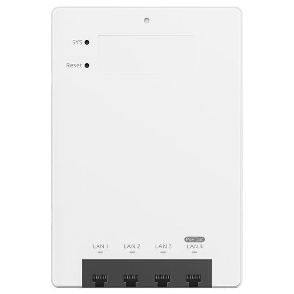 Ruijie Reyee RG-RAP72-Wall Wi-Fi 7 внутренняя двухдиапазонная Точка доступа 0026803 &ndash; поставщик электрооборудования для автоматизации пространства Polygon Center