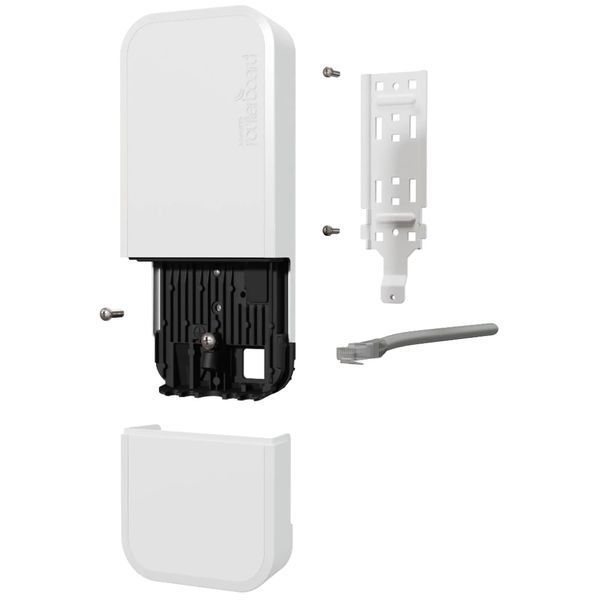 MikroTik wAP ax (wAPG-5HaxD2HaxD) Точка доступу 0025223 - постачальник електрообладнання для автоматизації простору Polygon Center